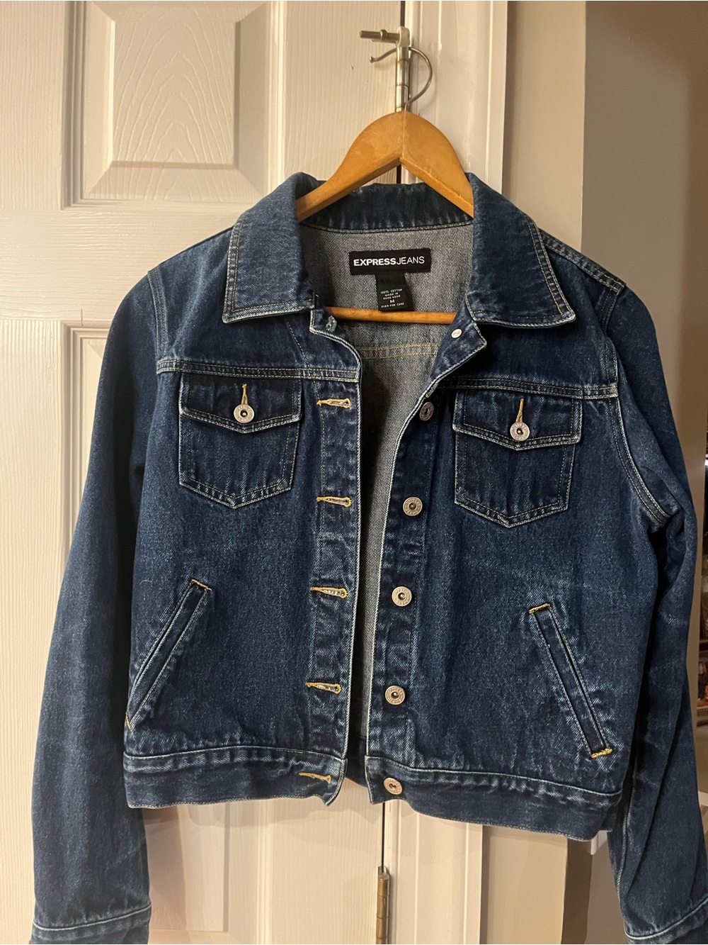 Express Dark Indigo Jean Jacket